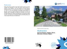 Bookcover of Kutrovice