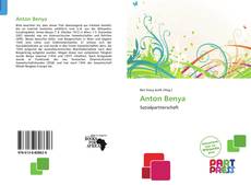 Capa do livro de Anton Benya 