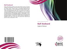 Rolf Andvord kitap kapağı