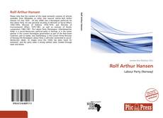 Bookcover of Rolf Arthur Hansen