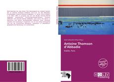 Portada del libro de Antoine Thomson d’Abbadie