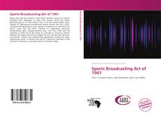 Sports Broadcasting Act of 1961的封面