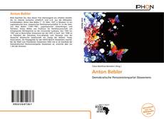 Anton Bebler kitap kapağı