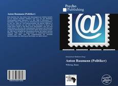 Buchcover von Anton Baumann (Politiker)