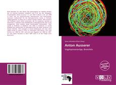 Buchcover von Anton Ausserer