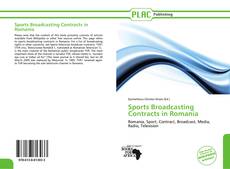 Capa do livro de Sports Broadcasting Contracts in Romania 