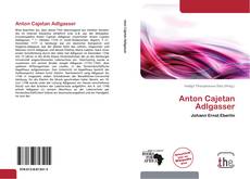 Capa do livro de Anton Cajetan Adlgasser 