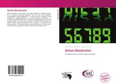 Buchcover von Anton Blasbichler