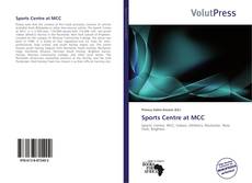 Copertina di Sports Centre at MCC