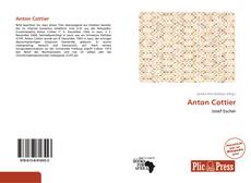 Capa do livro de Anton Cottier 