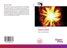 Portada del libro de Anton Gietl