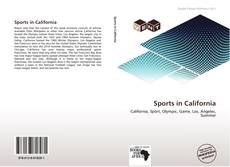 Обложка Sports in California