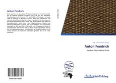 Capa do livro de Anton Fendrich 