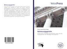 Couverture de Betreuungsgericht