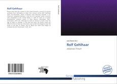 Couverture de Rolf Gehlhaar