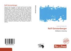 Couverture de Rolf Gerstenberger