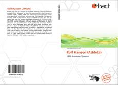 Portada del libro de Rolf Hansen (Athlete)