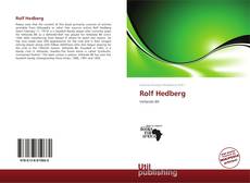 Portada del libro de Rolf Hedberg