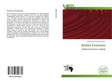 Anton Cromme kitap kapağı