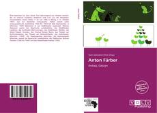 Buchcover von Anton Färber