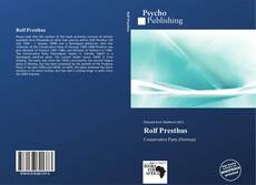 Buchcover von Rolf Presthus