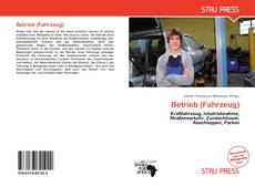 Bookcover of Betrieb (Fahrzeug)