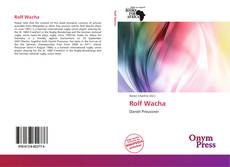 Portada del libro de Rolf Wacha