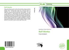 Buchcover von Rolf Wanka