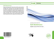 Portada del libro de Rolf Wuthmann