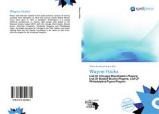 Bookcover of Wayne Hicks