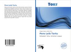 Capa do livro de Pere Leib Tartu 