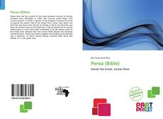 Copertina di Perea (Bible)