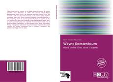 Wayne Koestenbaum的封面