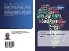 Capa do livro de Causes of Electoral Violence in Africa 