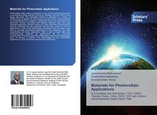 Buchcover von Materials for Photovoltaic Applications