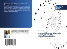 Capa do livro de Cultural Chutzpa: A Trope in Amartya Sen’s The Argumentative Indian 