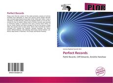 Couverture de Perfect Records