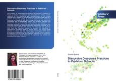 Capa do livro de Discursive Discourse Practices in Pakistani Schools 