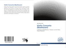 Violin Concerto (Beethoven)的封面