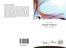 Capa do livro de Semyon Vengerov 