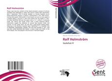 Portada del libro de Rolf Holmström