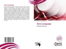 Capa do livro de Sena Language 