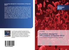 Buchcover von A practical attempt for interpretation of Sysmex KX-21