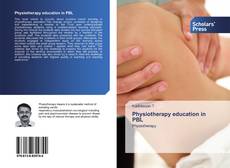 Обложка Physiotherapy education in PBL