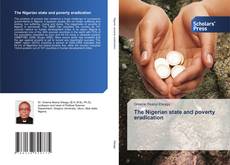 The Nigerian state and poverty eradication kitap kapağı