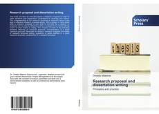 Buchcover von Research proposal and dissertation writing