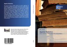 Buchcover von Applied Statistics