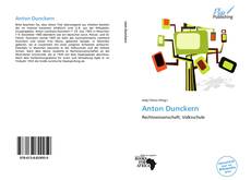Capa do livro de Anton Dunckern 