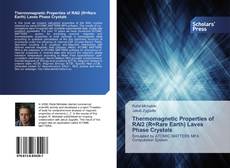 Buchcover von Thermomagnetic Properties of RAl2 (R=Rare Earth) Laves Phase Crystals