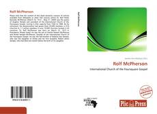 Capa do livro de Rolf McPherson 